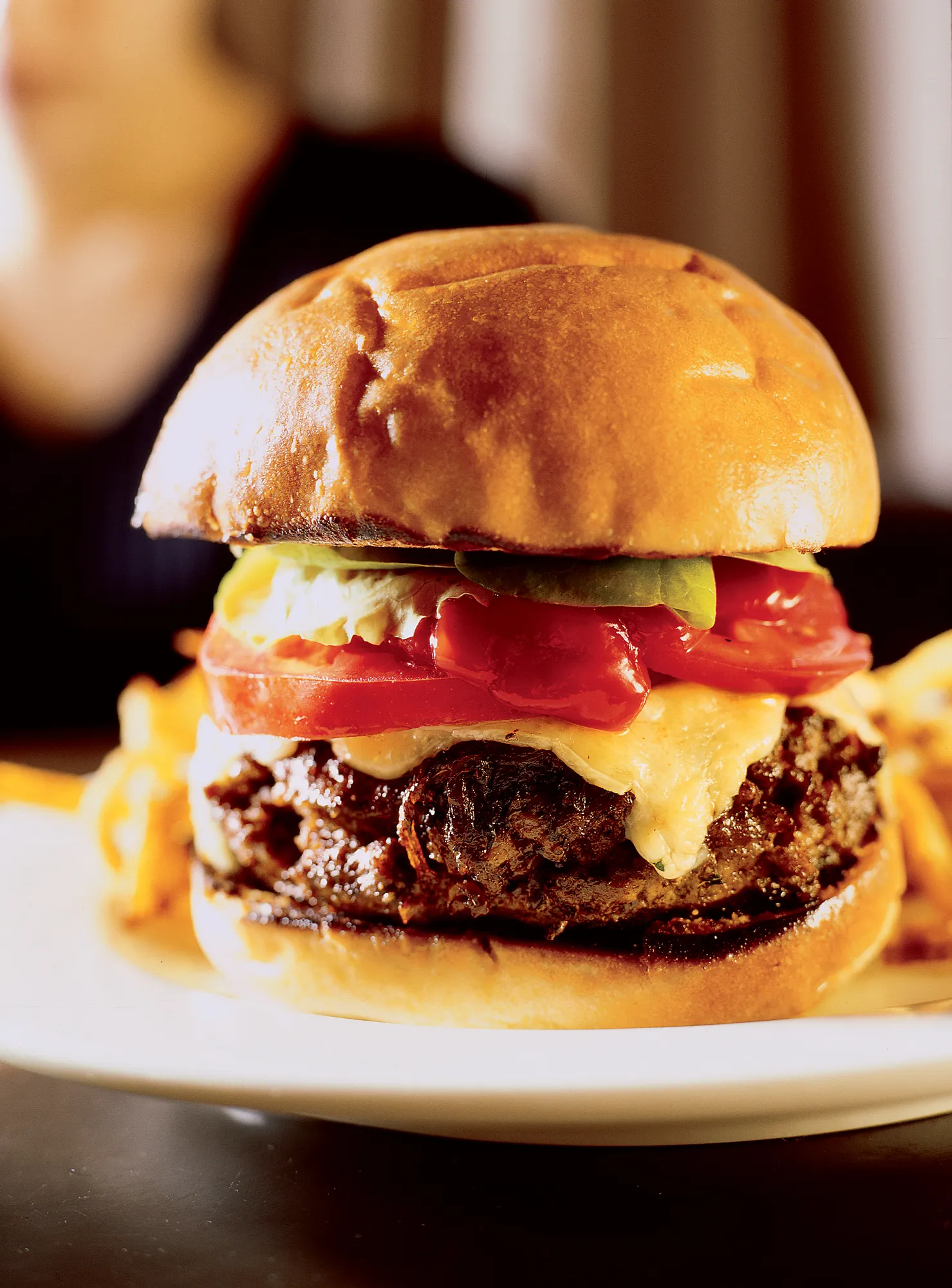 Super duper scrumptious burger